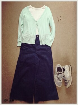 hamaさん（レディース・156cm）の春コーディネート