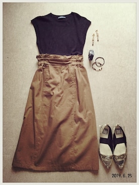 hamaさん（レディース・155cm）の夏コーディネート