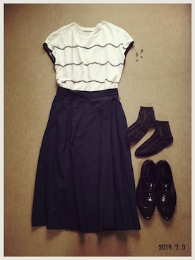 「milady（ミレディ）のアイテム」を使った、hamaさん（レディース・155cm）の夏コーディネート