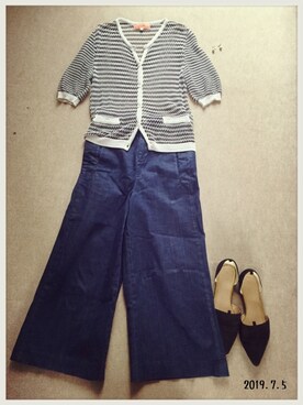 「Sunauna（スーナウーナ）のアイテム」を使った、hamaさん（レディース・156cm）の夏コーディネート