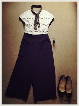 hamaさん（レディース・156cm）の夏コーディネート