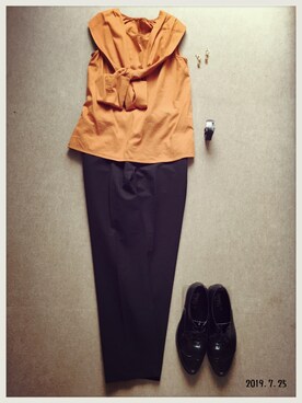 「milady（ミレディ）のアイテム」を使った、hamaさん（レディース・156cm）の夏コーディネート