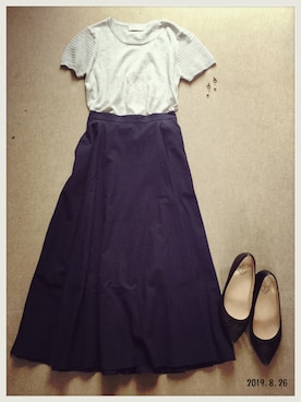 hamaさん（レディース・156cm）の秋コーディネート