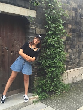 「nanjing」｜des1gnerさん（レディース・173cm）の夏コーディネート