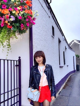 「iT（イット）のアイテム」を使った、Lily さん（レディース・157cm）の夏コーディネート