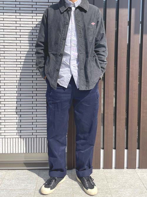 DANTON】モールスキン カバーオールジャケット MENを使った人気