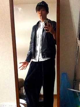 niwaさん（メンズ・177cm）の秋コーディネート