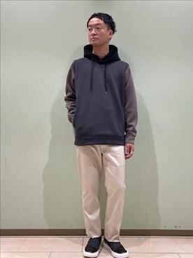 「5ポケットパンツ」｜TAKEO KIKUCHIさん（メンズ・172cm）の秋コーディネート