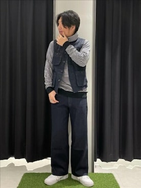 TAKEO KIKUCHIさん（メンズ・183cm）の秋コーディネート