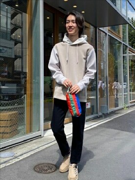 パーカーを使った トレッキングシューズ のメンズ人気ファッションコーディネート Wear