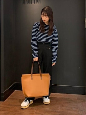 TAKEO KIKUCHIさん（レディース・156cm）の秋コーディネート