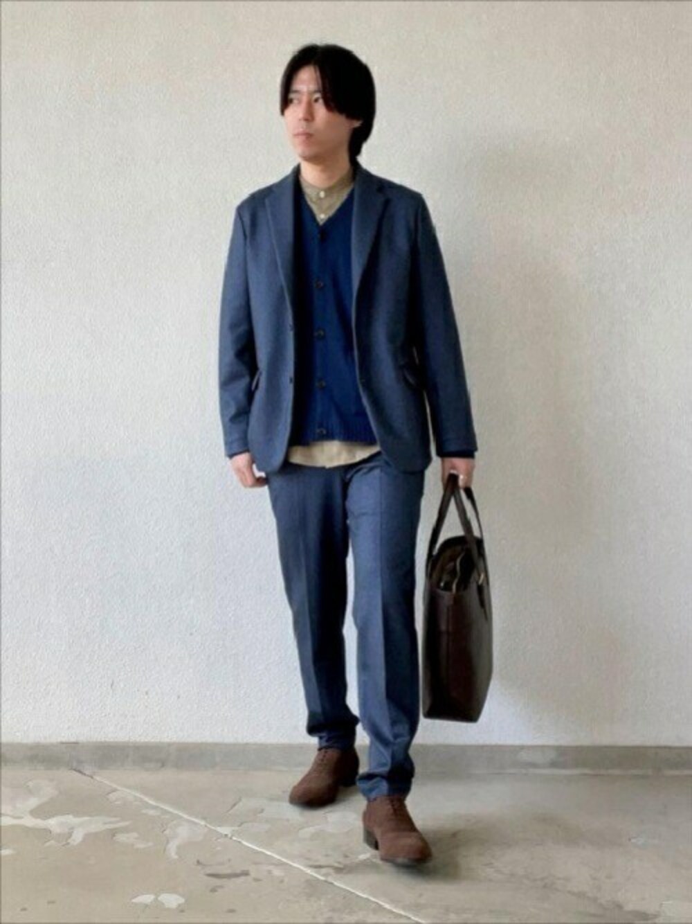TAKEO KIKUCHIさんの「【Sサイズ～】ダウンファブリック ジャケット（TAKEO KIKUCHI）」を使ったコーディネート