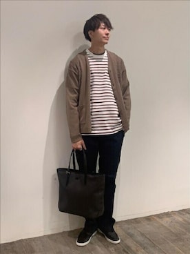 TAKEO KIKUCHIさん（メンズ・178cm）の秋コーディネート