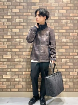 TAKEO KIKUCHIさん（メンズ・167cm）の秋コーディネート