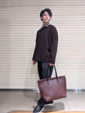 TAKEO KIKUCHIさん（メンズ・170cm）の冬コーディネート