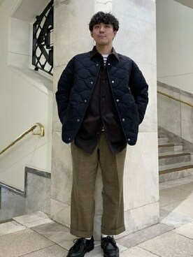 TAKEO KIKUCHIさん（メンズ・165cm）の冬コーディネート