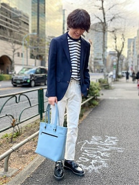 TAKEO KIKUCHIさん（メンズ・172cm）の冬コーディネート