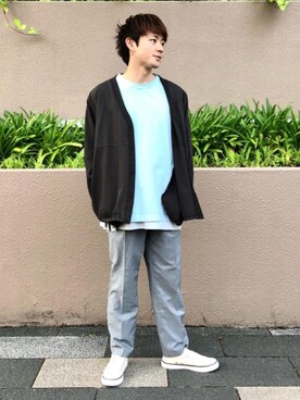 「2021春新作」｜wattaさん（メンズ・165cm）の春コーディネート