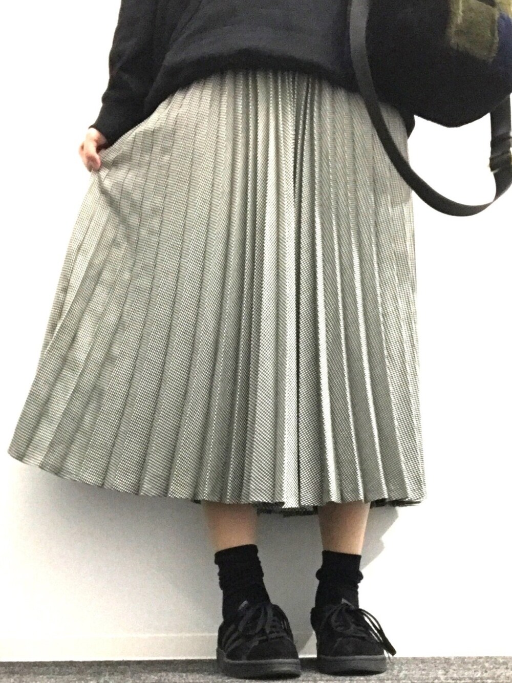 yuuuiさんの「チェックプリーツスカート（niko and...）」を使ったコーディネート