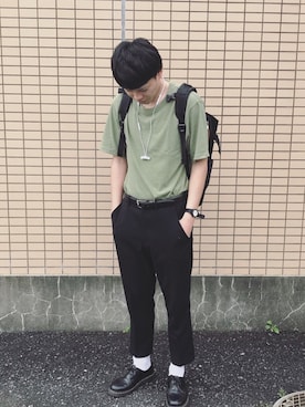 「beats. by dr.dre（ビーツバイドクタードレ）のアイテム（アクセサリー）」を使った、直紀さん（メンズ・174cm）の夏コーディネート