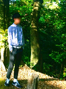 「ピクニック」｜「アイテム（財布/小物）」を使った、ゆーやさん（メンズ・179cm）の春コーディネート