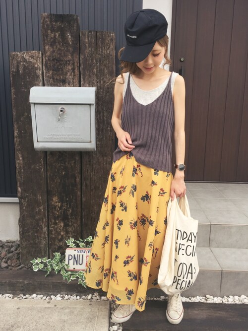 清水夏姫さんのコーディネート