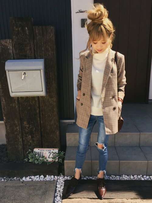 清水夏姫さんのコーディネート