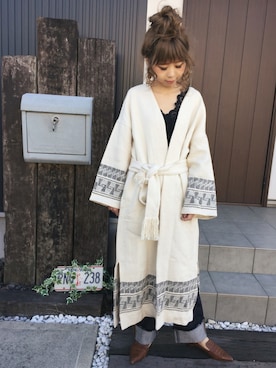 清水夏姫さん（レディース・160cm）の春コーディネート