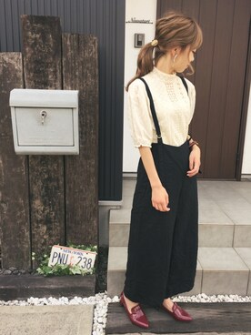 清水夏姫さん（レディース・160cm）の夏コーディネート