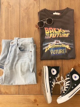 清水夏姫さん（レディース・160cm）の夏コーディネート