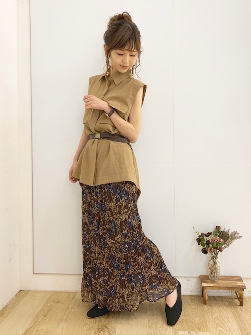 清水夏姫さんのコーディネート