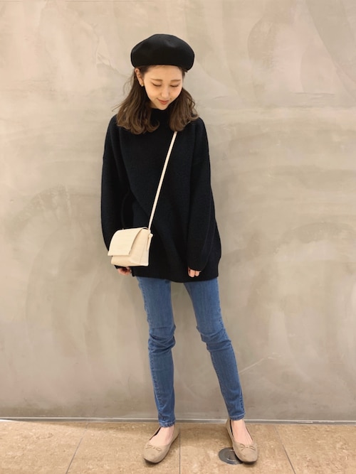 清水夏姫 Grlのニット セーターを使ったコーディネート Wear