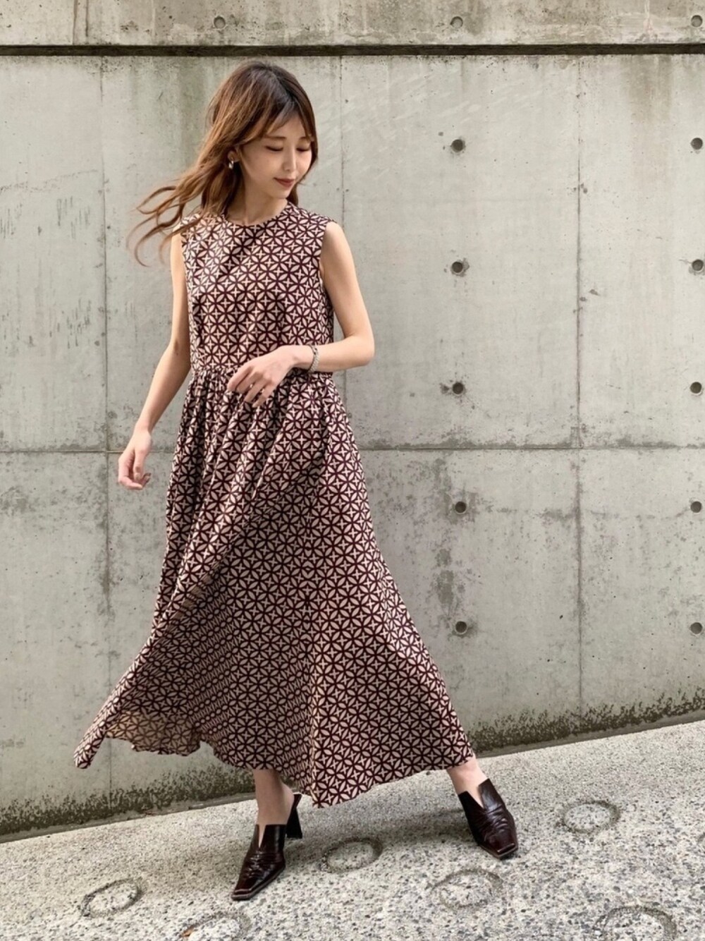DRESSTERIOR（ドレステリア）の「◇サークルプリントギャザーフレア