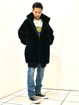 RAIKIさん（メンズ・177cm）の冬コーディネート