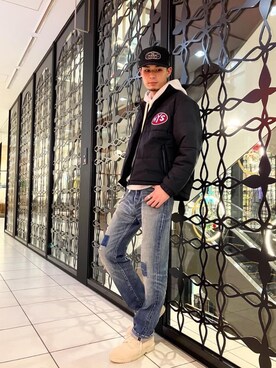 RAIKIさん（メンズ・177cm）の冬コーディネート