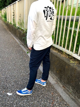 「nonnative（ノンネイティブ）のアイテム（Tシャツ/カットソー）」を使った、takashi2345さん（メンズ・176cm）の春コーディネート