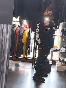 「Yohji Yamamoto（ヨウジヤマモト）のアイテム（レッグウェア）」を使った、rinaさん（レディース・154cm）の夏コーディネート