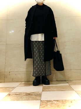 mihairuさん（レディース・155cm）の冬コーディネート