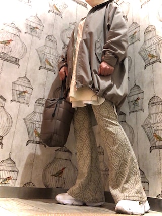 SLOBE IENA（スローブイエナ）の「T/Cツィルフードブルゾン【手洗い