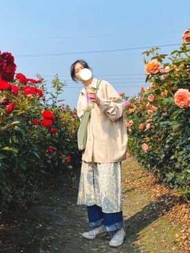 Fanyさん（レディース・164cm）の春コーディネート