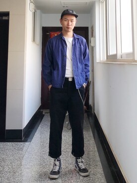 老花さん（メンズ・178cm）の秋コーディネート