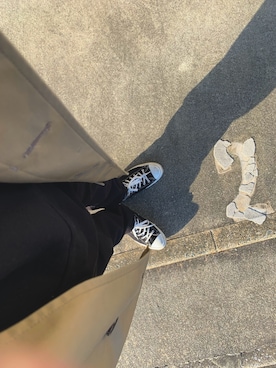 「nanamica（ナナミカ）のアイテム（ステンカラーコート）」を使った、syuuさん（メンズ・165cm）の冬コーディネート