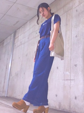 りなさん(レディース・155cm)の春コーディネート