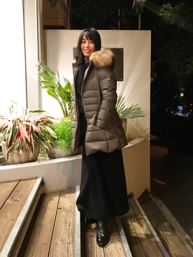 「samas（サマス）のアイテム」を使った、Katieさん（レディース・162cm）の秋コーディネート