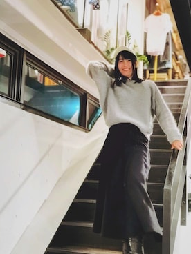 Katieさん（レディース・162cm）の冬コーディネート