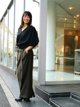 Katieさん（レディース・162cm）の冬コーディネート