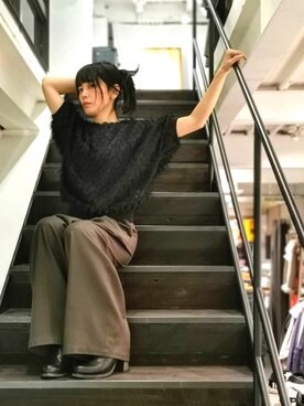 Katieさん（レディース・162cm）の冬コーディネート