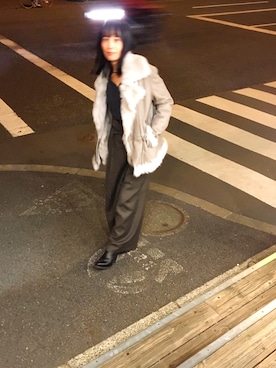 Katieさん（レディース・162cm）の冬コーディネート