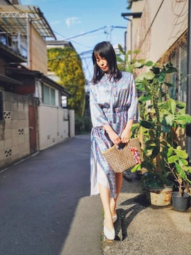 「Banago（バナゴ）のアイテム」を使った、Katieさん（レディース・162cm）の春コーディネート