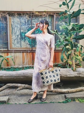 「Banago（バナゴ）のアイテム」を使った、Katieさん（レディース・162cm）の春コーディネート